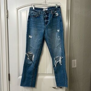 Women’s distressed Hidden jeans